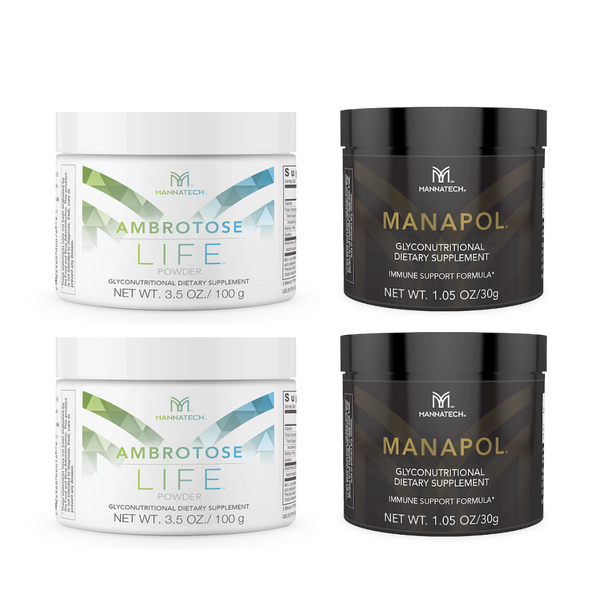 2x Ambrotose® y 2x Manapol®