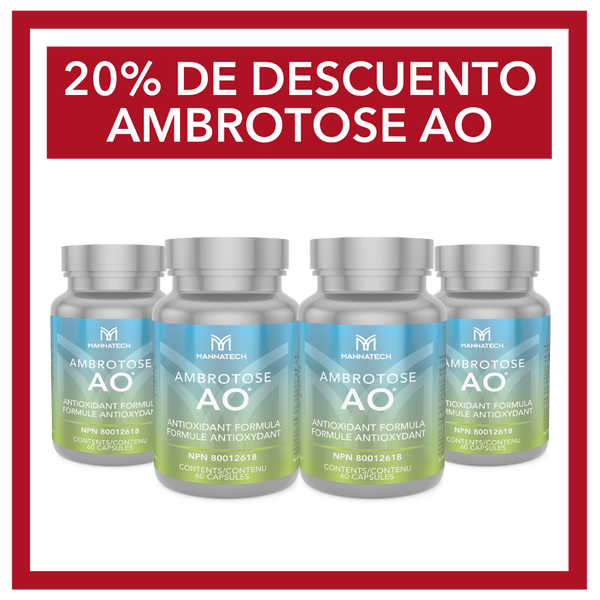 Ambrotose AO® (Paquete de 4 cápsulas 60)
