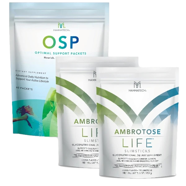 2 Ambrotose LIFE®slimsticks y OSP